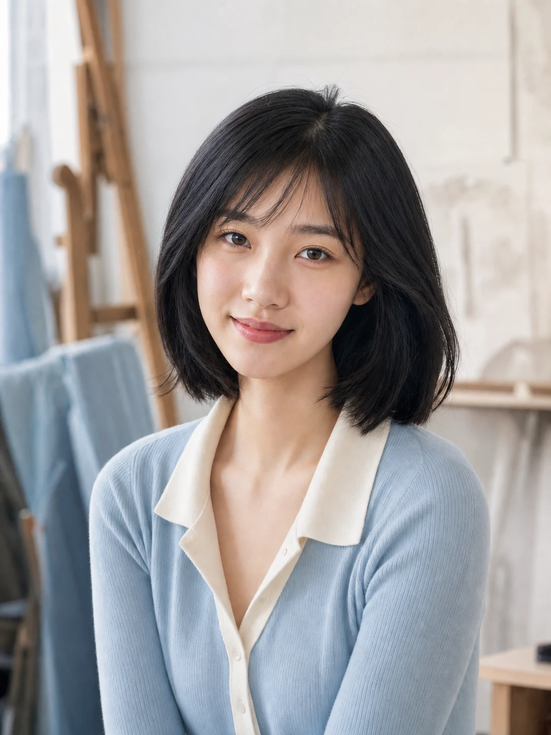Low-light portrait rescued by AI enhancement